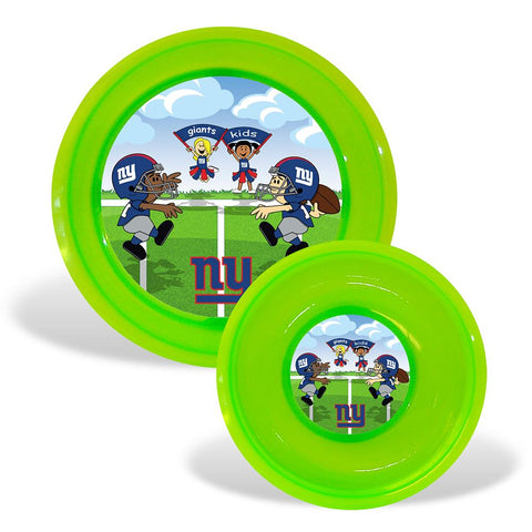 New York Giants Nfl Toddler Plate And Bowl Set