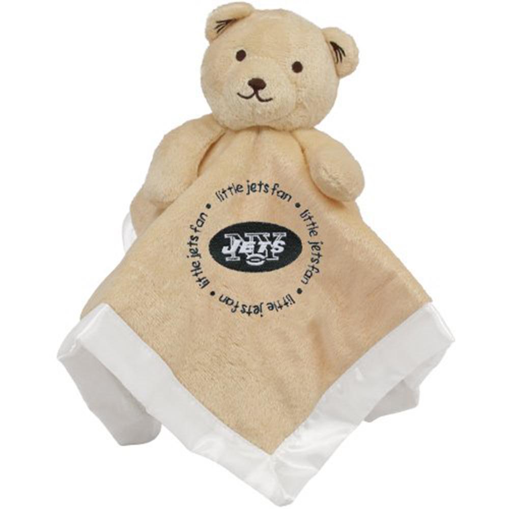 New York Jets Nfl Infant Security Blanket (14 In X 14 In)