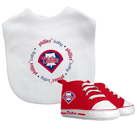 Philadelphia Phillies NFL Infant Bib and Shoe Gift Set