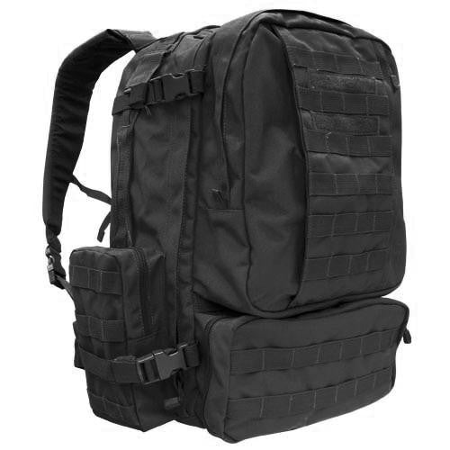 3-days Assault Back Pack - Color: Black