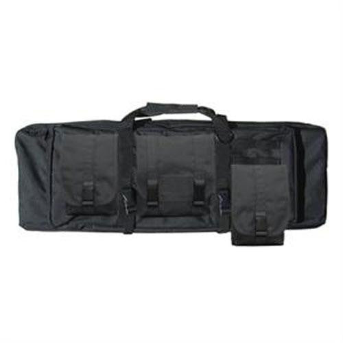 42in Modular Tactical Rifle Case (3 Detachable Pouches) Color: Black