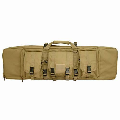 42" Modular Tactical Rifle Case (3 Detachable Pouches) Color: Tan