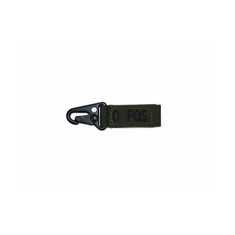 Blood Type Key Chain (o Negative) Color- Od Green