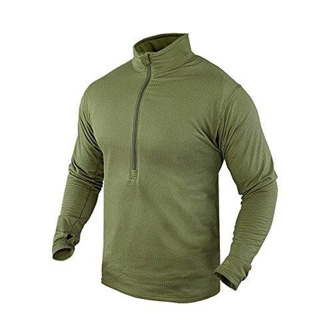 Base Ii Zip Pullover Color- Od Green (xx-large)