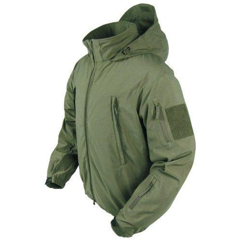 Summit Zero Lightweight Soft Shell Jacket Color- Od Green (small)
