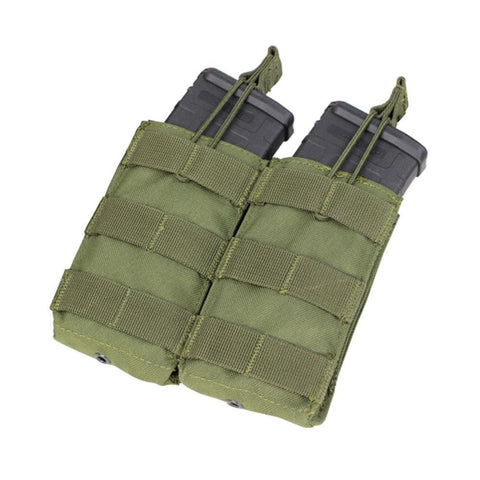 Double M4-m16 Open Top Mag Pouch Color- Od Green