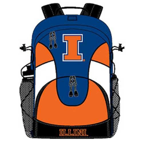 Illinois Fighting Illini Ncaa Back Pack