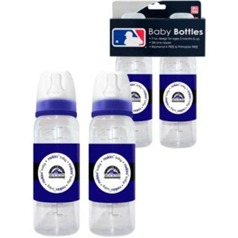 Colorado Rockies MLB Baby Bottles (2Pack)