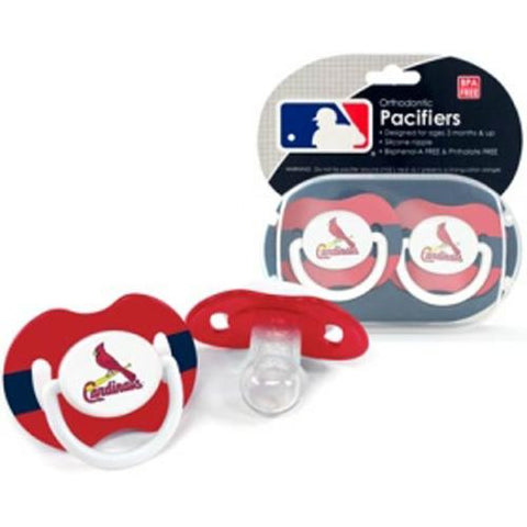 St. Louis Cardinals MLB Baby Pacifiers (2 Pack)