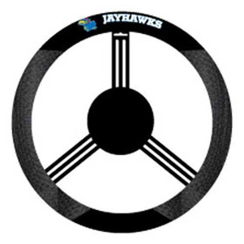 Kansas Jayhawks Ncaa Mesh Steering Wheel Cover