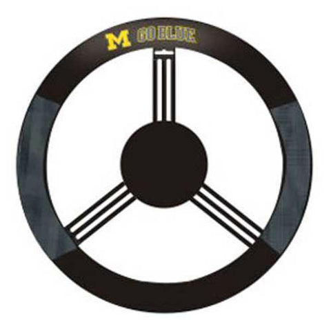 Michigan Wolverines Ncaa Mesh Steering Wheel Cover