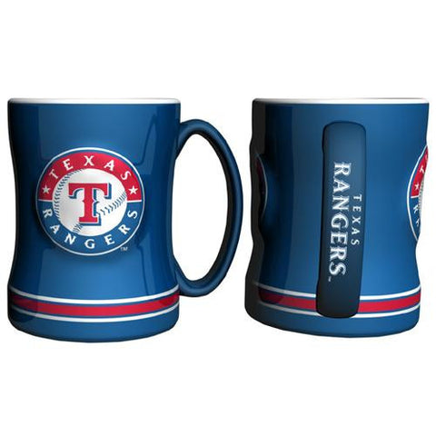Texas Rangers MLB Coffee Mug - 15oz Sculpted (Single Mug)