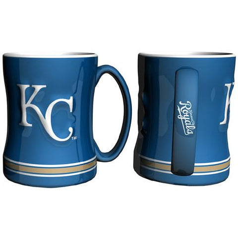Kansas City Royals MLB Coffee Mug - 15oz Sculpted (Single Mug)