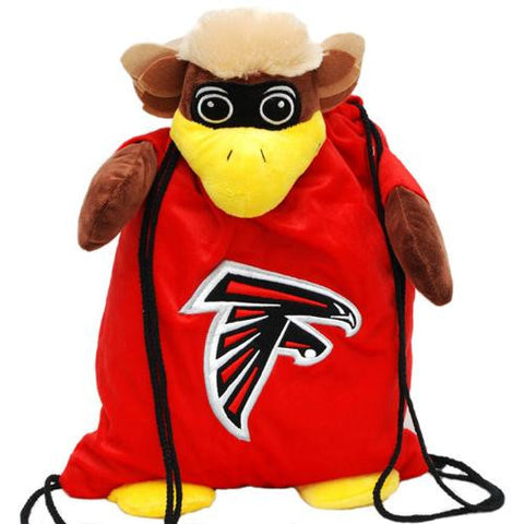 Atlanta Falcons NFL Plush Mascot Backpack Pal