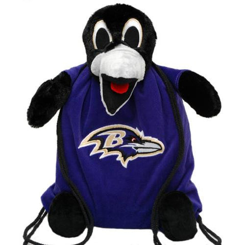 Baltimore Ravens NFL Plush Mascot Backpack Pal