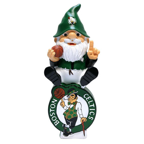 Boston Celtics NBA Gnome On Team Logo