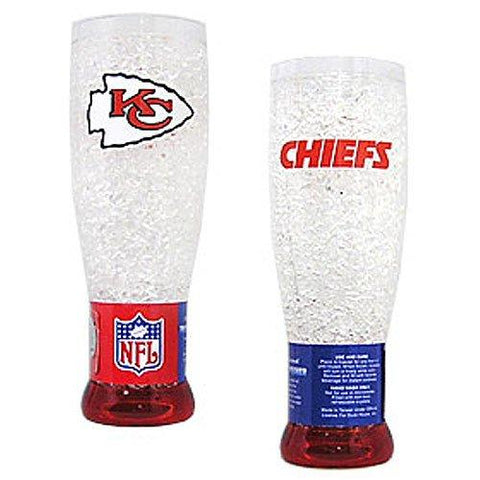 Kansas City Chiefs Nfl Crystal 16oz Pilsner By Duck House