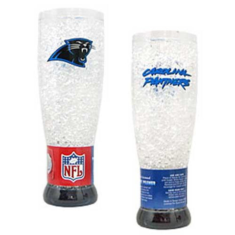 Carolina Panthers NFL Crystal Pilsner Glass
