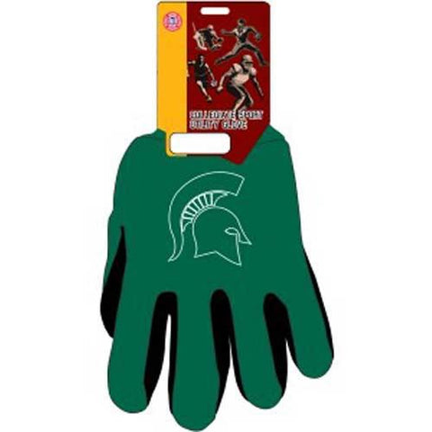 Michigan State Spartans Ncaa Two Tone Gloves