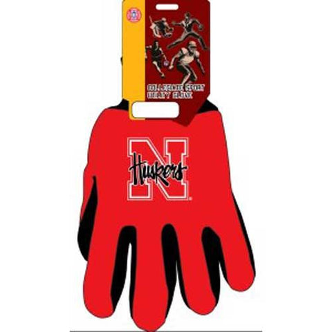 Nebraska Cornhuskers Ncaa Two Tone Gloves