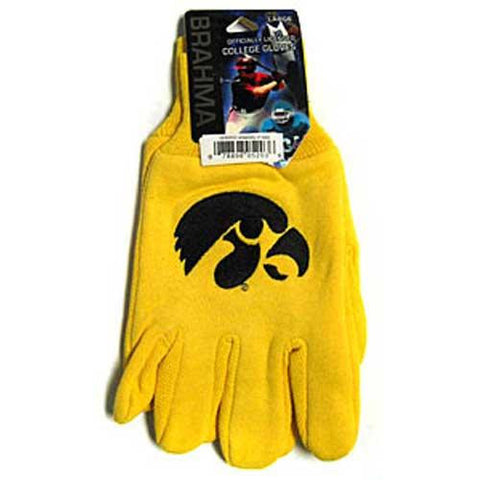 Iowa Hawkeyes Ncaa Two Tone Gloves