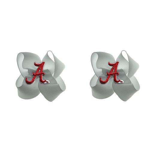 Alabama Crimson Tide Ncaa Hair Bow Pair