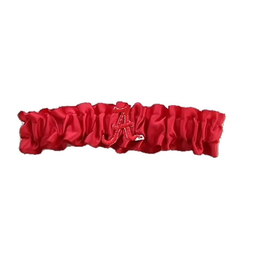 Alabama Crimson Tide Ncaa Dainty Satin Garter (red)