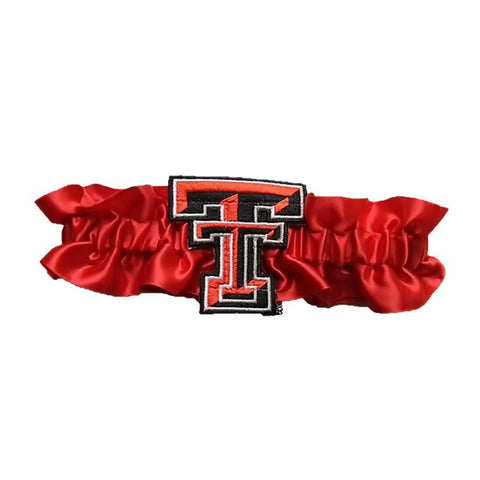 Texas Tech Red Raiders Ncaa Satin Garter (red)