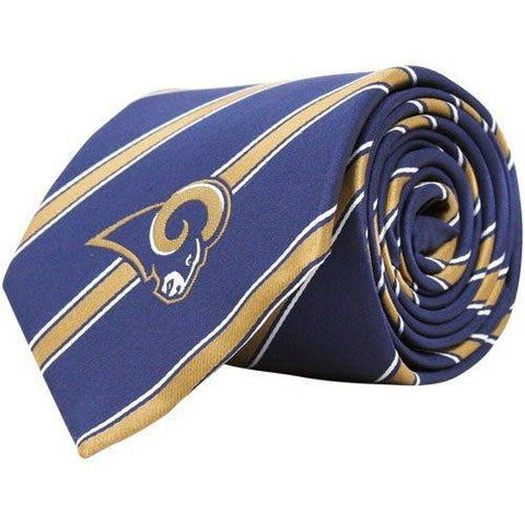 Los Angeles Rams Nfl Woven 1 Mens Tie (100 Percent Polyester)