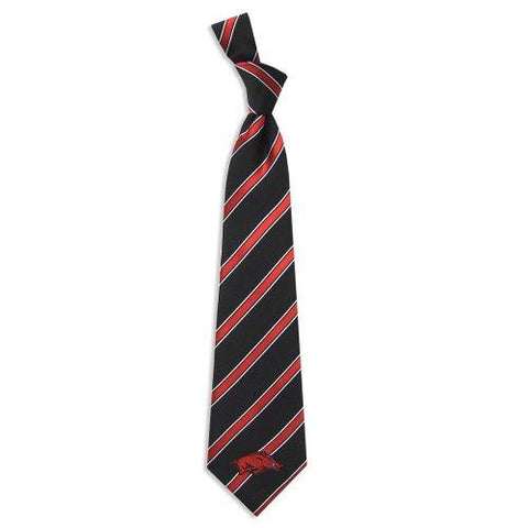 Arkansas Razorbacks Ncaa Woven 1 Mens Tie (100 Percent Polyester)