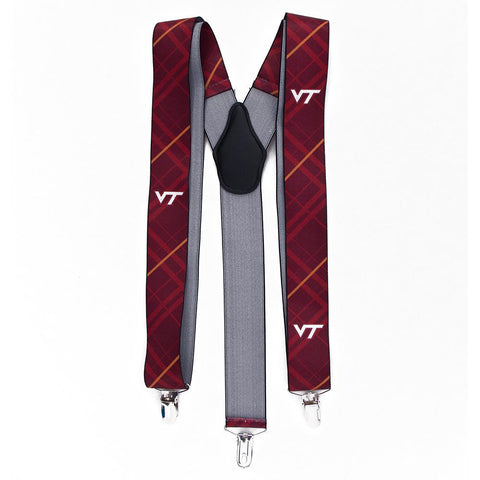 Virginia Tech Hokies Ncaa Oxford Mens Suspenders