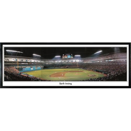 Florida Marlins "sixth Inning" - 13.5"x39" Standard Black Frame