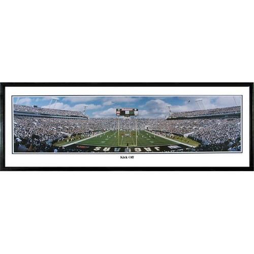 Jacksonville Jaguars "kick Off" - 13.5"x39" Standard Black Frame