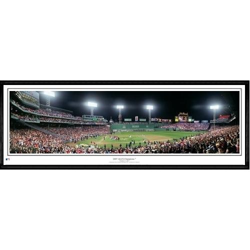 Boston Red Sox "alcs Champions" - 13.5"x39" Standard Black Frame