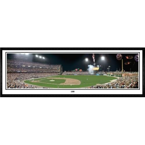 San Francisco Giants "600" - 13.5"x39" Standard Black Frame