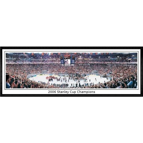 Carolina Hurricanes "2006 Stanley Cup Champions"  - 13.5"x39" Standard Black Frame