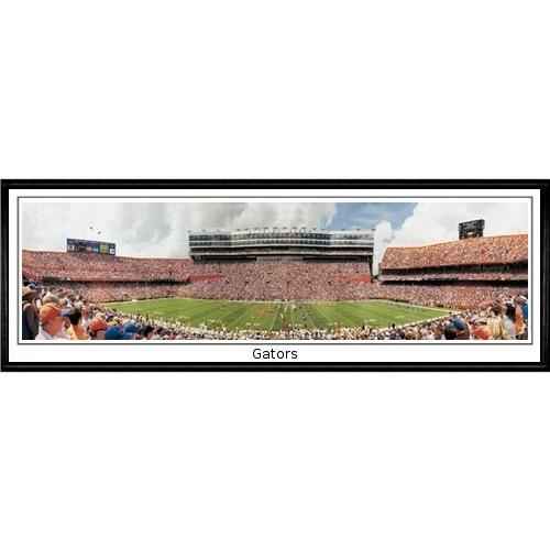Florida Gators "gators" - 13.5"x39" Standard Black Frame