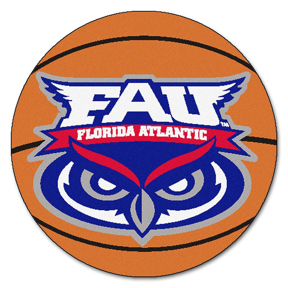 Florida Atlantic Owls Ncaa "basketball" Round Floor Mat (29")