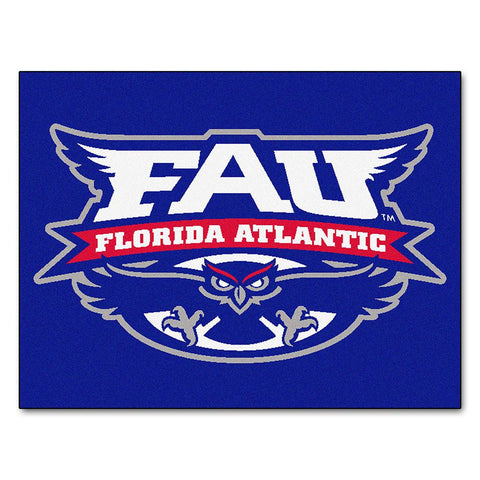 Florida Atlantic Owls Ncaa "all-star" Floor Mat (34"x45")