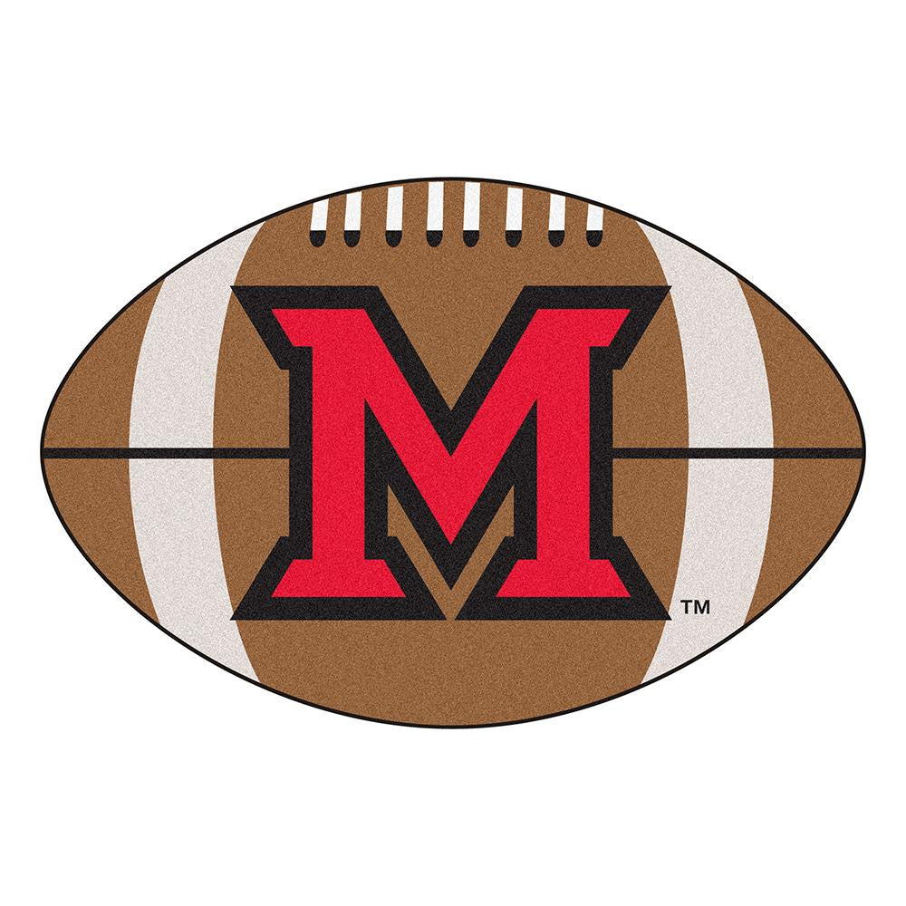 Miami Ohio Redhawks Ncaa "football" Floor Mat (22"x35")