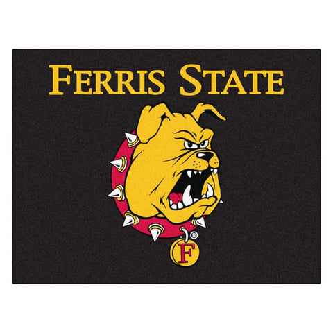 Ferris State Bulldogs Ncaa All-star Floor Mat (34in X 45in)