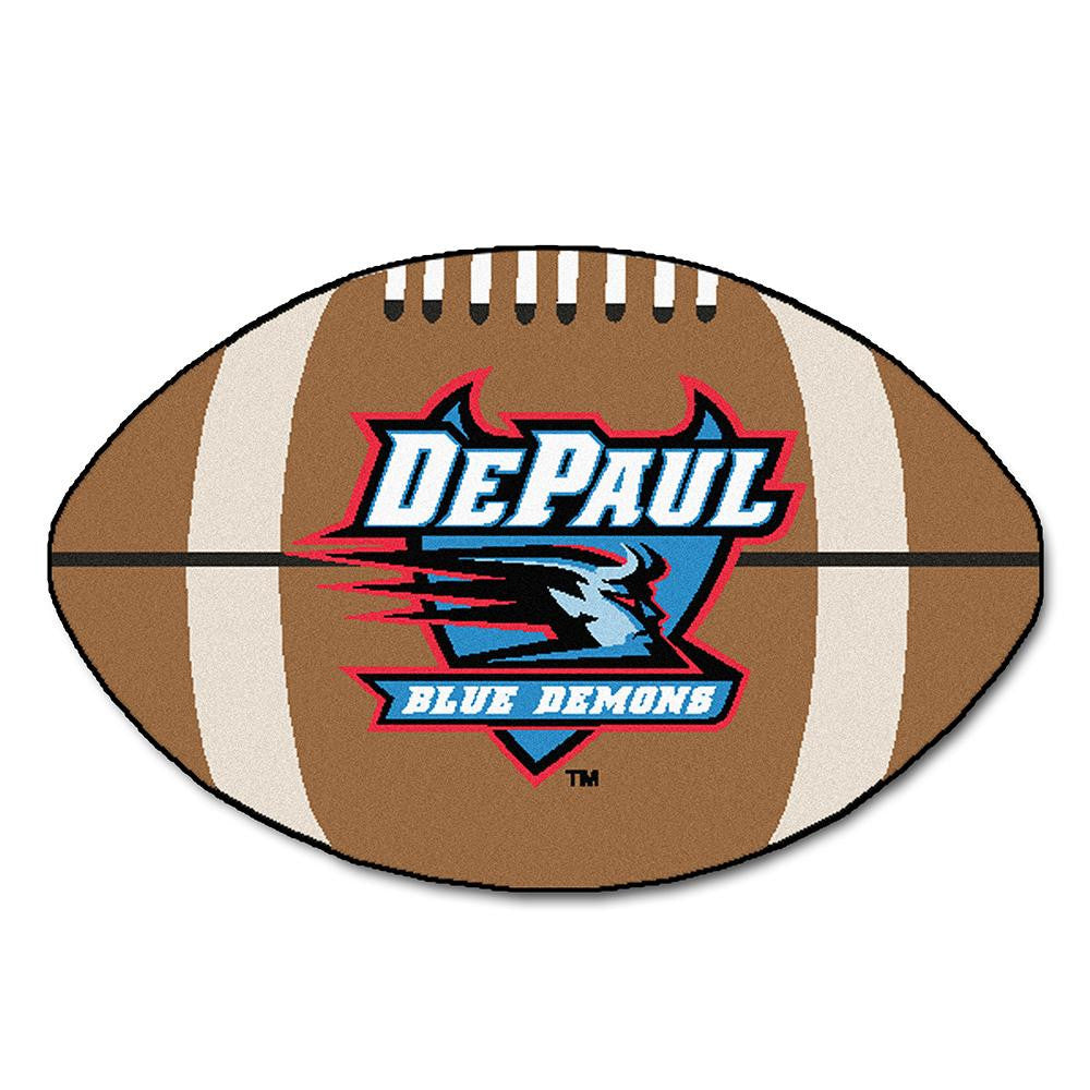 Depaul Blue Demons Ncaa Football Floor Mat (22"x35")