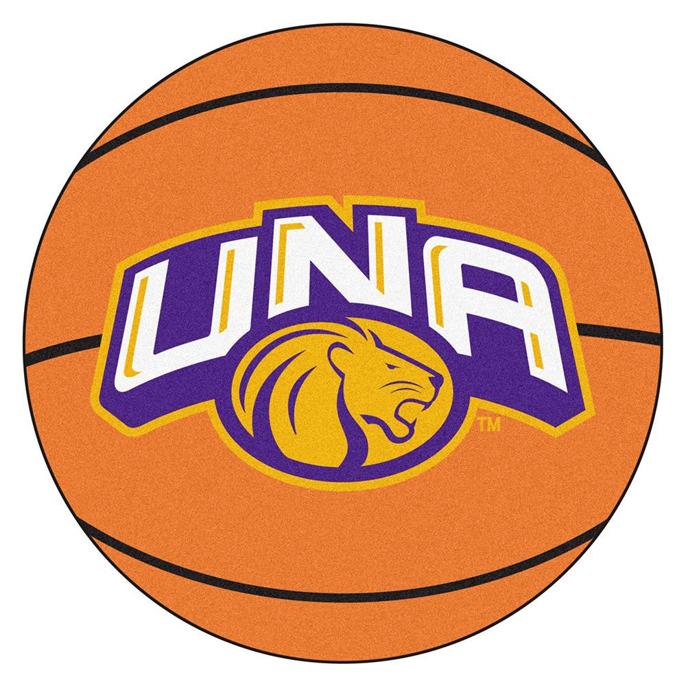 North Alabama Lions Ncaa "basketball" Round Floor Mat (29")
