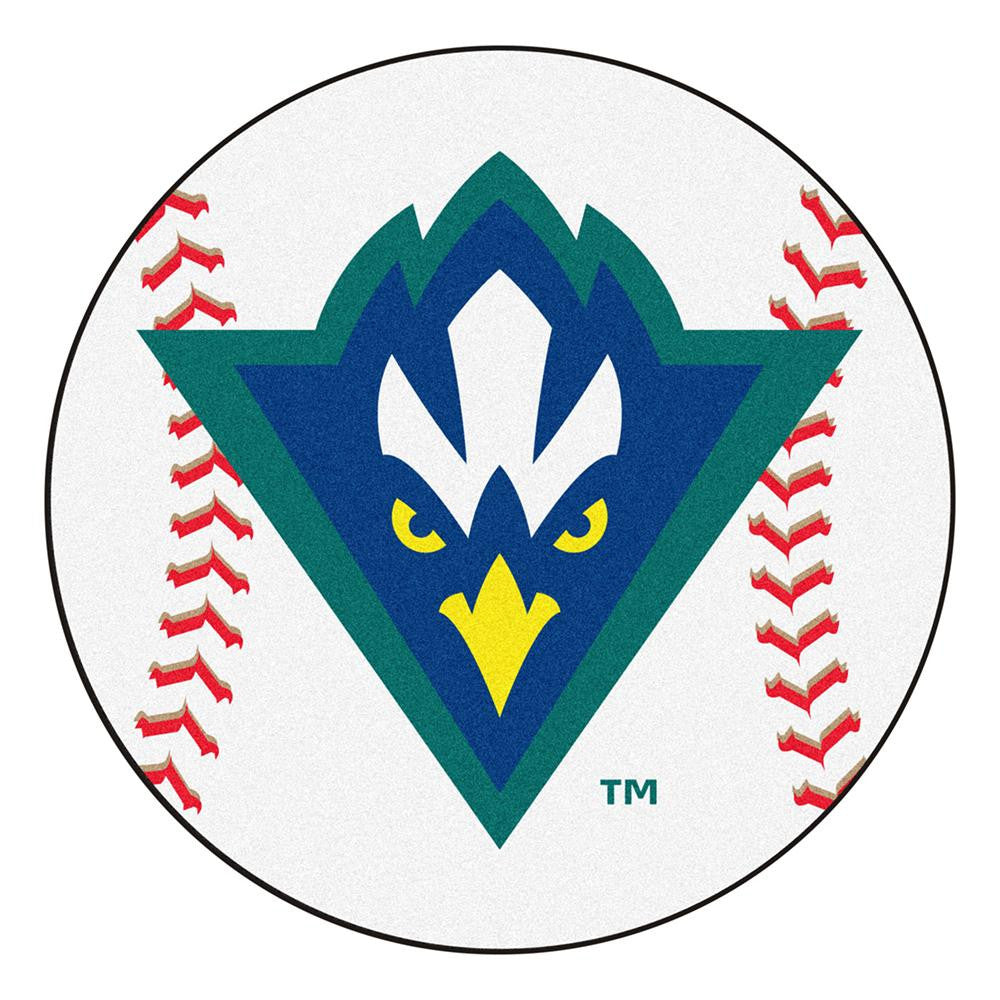 North Carolina Wilmington Seahawks Ncaa "baseball" Round Floor Mat (29")