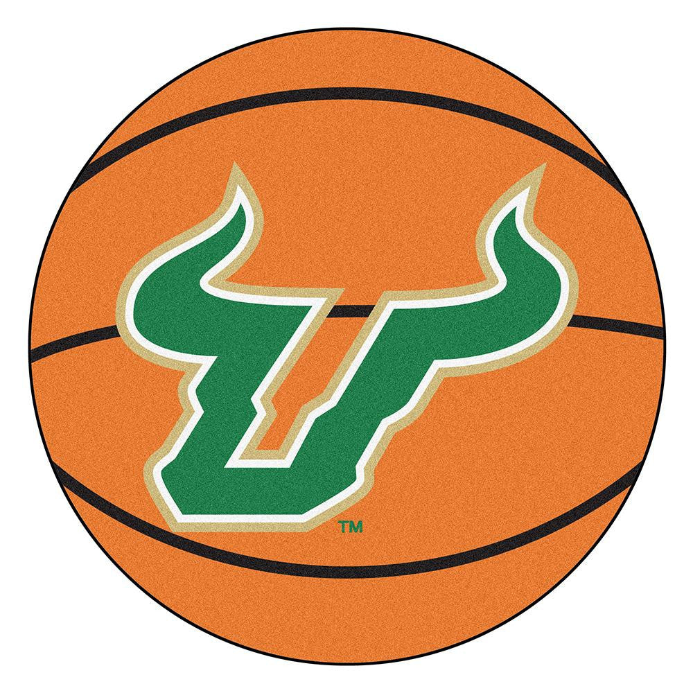 South Florida Bulls Ncaa "basketball" Round Floor Mat (29")