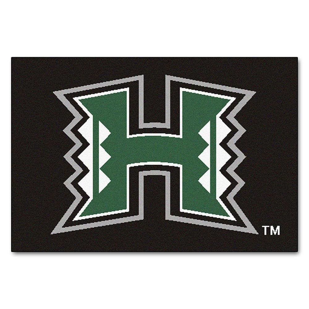 Hawaii Rainbow Warriors Ncaa "starter" Floor Mat (20"x30")