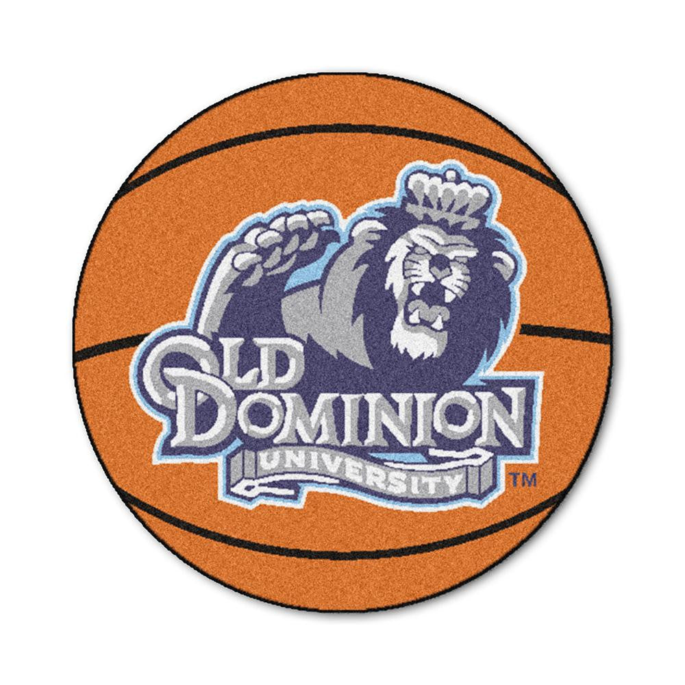 Old Dominion Monarchs Ncaa "basketball" Round Floor Mat (29")