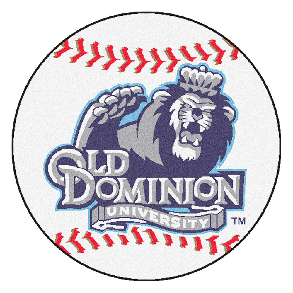 Old Dominion Monarchs Ncaa "baseball" Round Floor Mat (29")