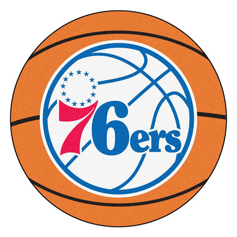 Philadelphia 76ers NBA Basketball Mat (29 diameter)