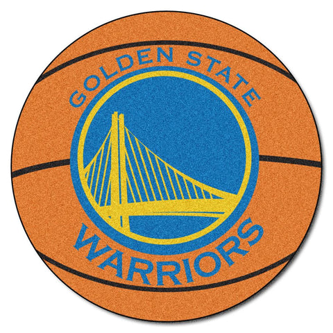 Golden State Warriors NBA Basketball Mat (29 diameter)